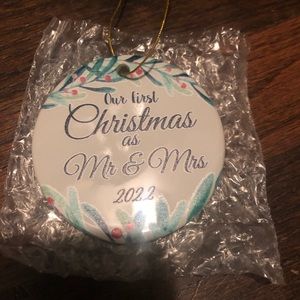 New Our First Christmas ornament New